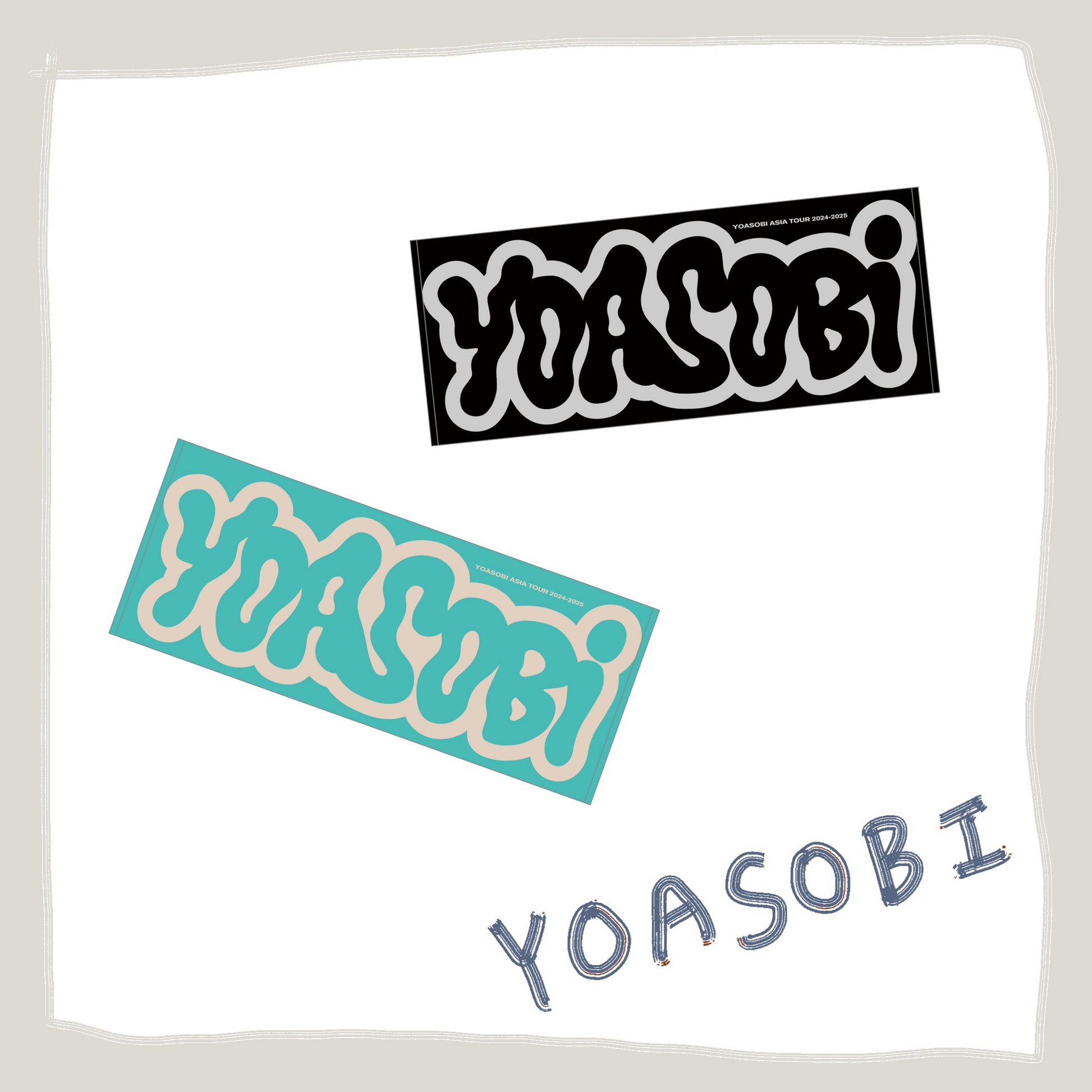 ⭐ YOASOBI - ASIA TOUR Limited Edition - SURREALISM Face ⭐ YOASOBI - ASIA TOUR Limited Edition - SURREALISM Face