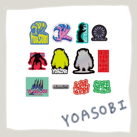 ⭐ YOASOBI - ASIA TOUR Limited Edition - Sticker Set ♪︎