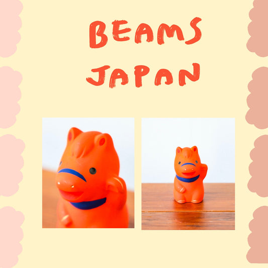 中外陶園 × BEAMS JAPAN - 干支擺飾 - 橙「午(馬)」 ♪︎