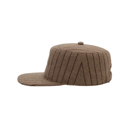 👑🐂 Pointless Journey 常田大希 - STRIPE PILLBOX CAP– BEIGE ♪︎ - 【長期預購-6月下旬】