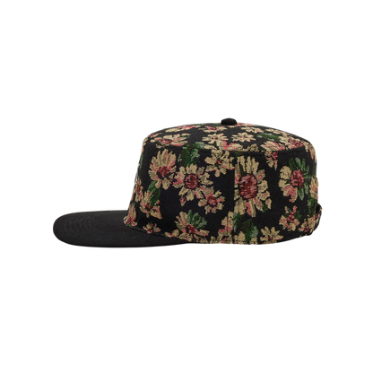 👑🐂 Pointless Journey 常田大希 - FLOWER PILLBOX CAP– BLACK ♪︎ - 【長期預購-6月下旬】