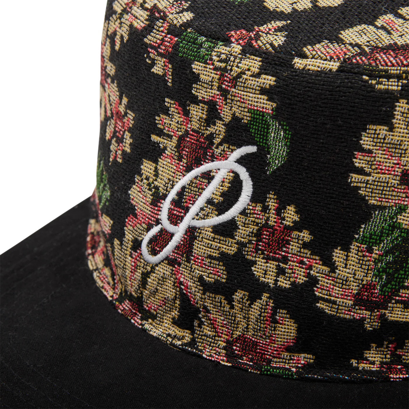 👑🐂 Pointless Journey 常田大希 - FLOWER PILLBOX CAP– BLACK ♪︎ - 【長期預購-6月下旬】