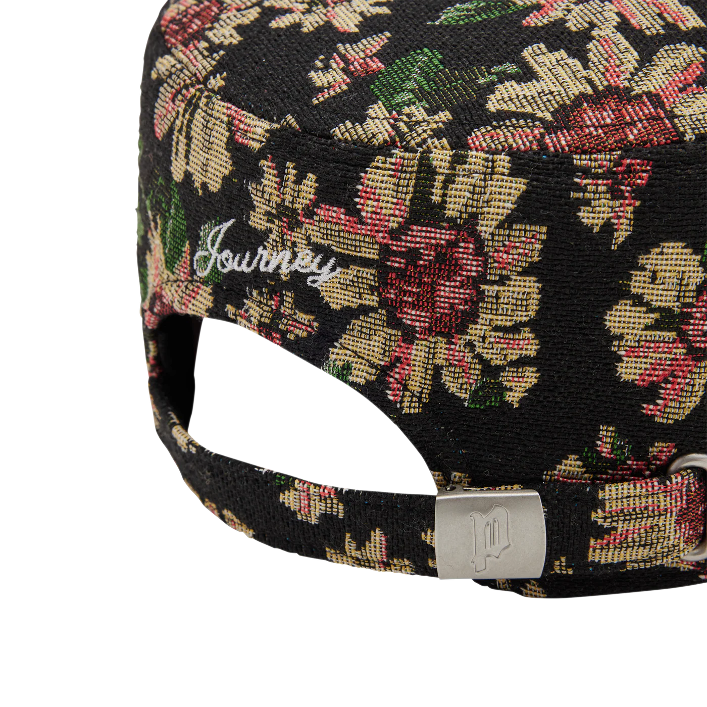 👑🐂 Pointless Journey 常田大希 - FLOWER PILLBOX CAP– BLACK ♪︎ - 【長期預購-6月下旬】
