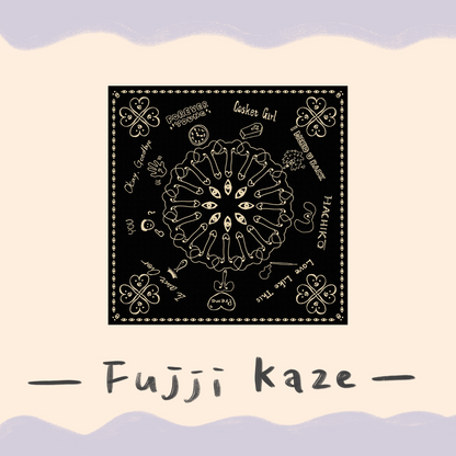 🌾 Fujii Kaze - Prema - Bandana(Black Prema) ♪︎ - 【長期預購-12月上旬】