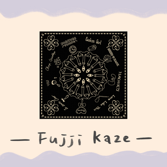 🌾 Fujii Kaze - Prema - Bandana(Black Prema) ♪︎ - 【長期預購-12月上旬】