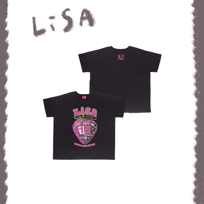 ❤️‍🔥 LiSA - LiVE is Smile Always～15～ - BiG 15 T-Shirt ♪︎
