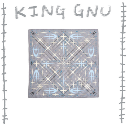 👑🐂 King Gnu - CEN+RAL Tour 2026 - CEN+RAL 方巾(GRAY