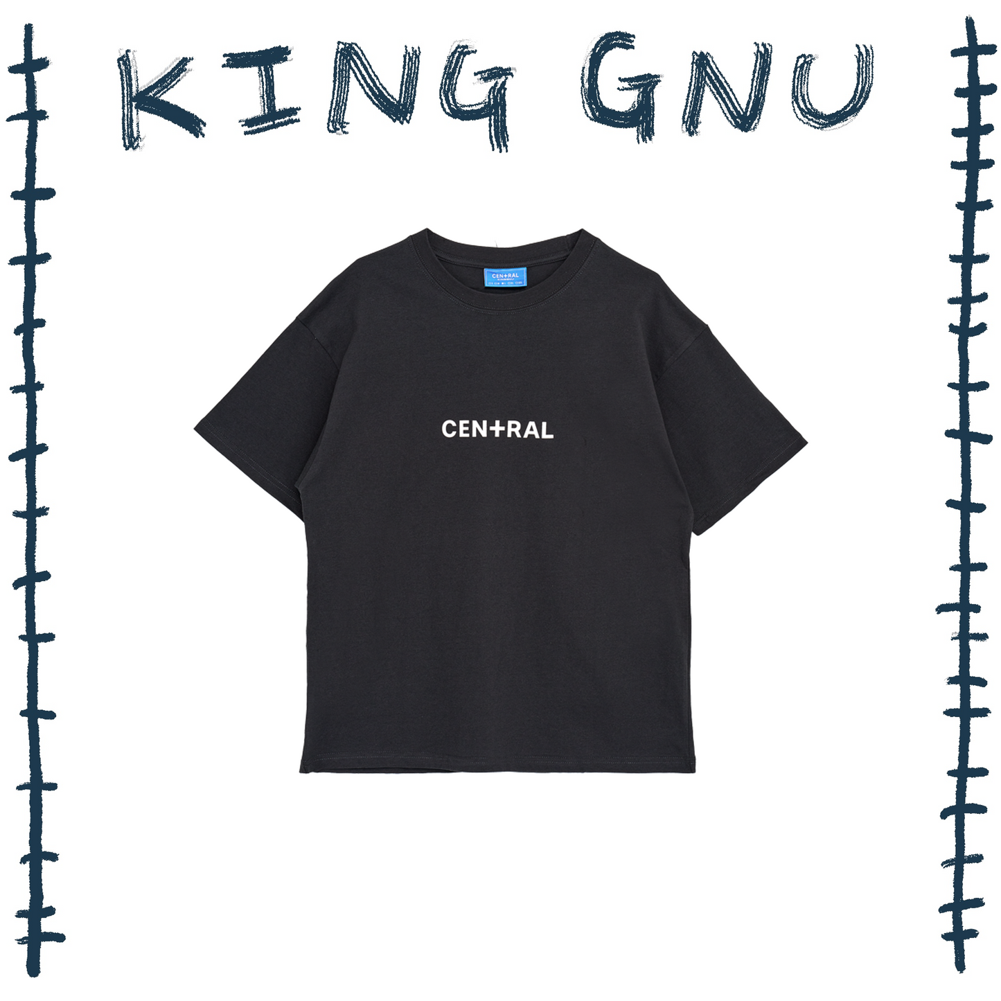 👑🐂 King Gnu - CEN+RAL Tour 2026 - CEN+RAL KEY VISUAL TEE (SUMI 👑🐂 King Gnu - CEN+RAL Tour 2026 - CEN+RAL KEY VISUAL TEE (SUMI