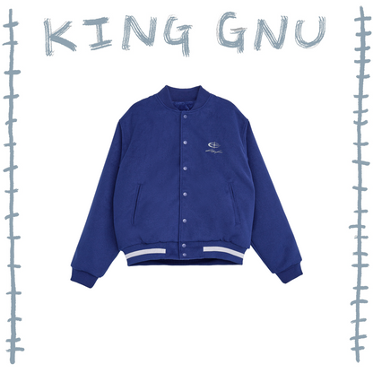 👑🐂 King Gnu - CEN+RAL Tour 2026 - CEN+RAL STADIUM JACKET (ROYAL BLUE) ♪︎ - 【長期預購-202607】