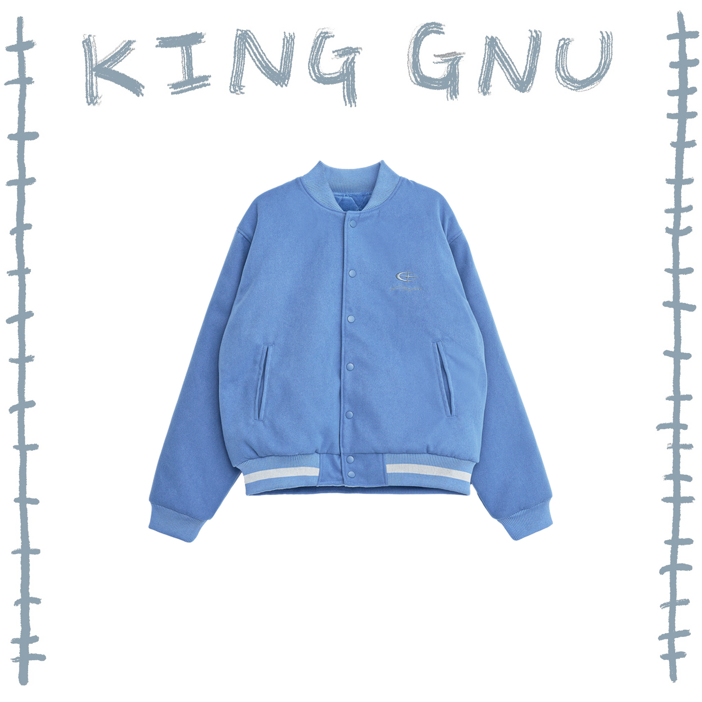 👑🐂 King Gnu - CEN+RAL Tour 2026 - CEN+RAL STADIUM JACKET (SMOKEY 👑🐂 King Gnu - CEN+RAL Tour 2026 - CEN+RAL STADIUM JACKET (SMOKEY
