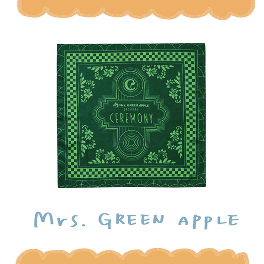 🍏 Mrs. GREEN APPLE - CEREMONY - 絲巾 ♪︎