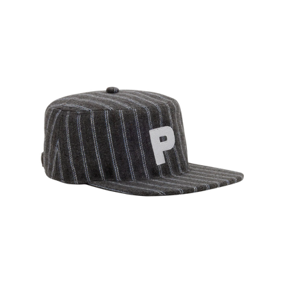 👑🐂 Pointless Journey 常田大希 - STRIPE PILLBOX CAP– CHARCOAL ♪︎ - 【長期預購-6月下旬】