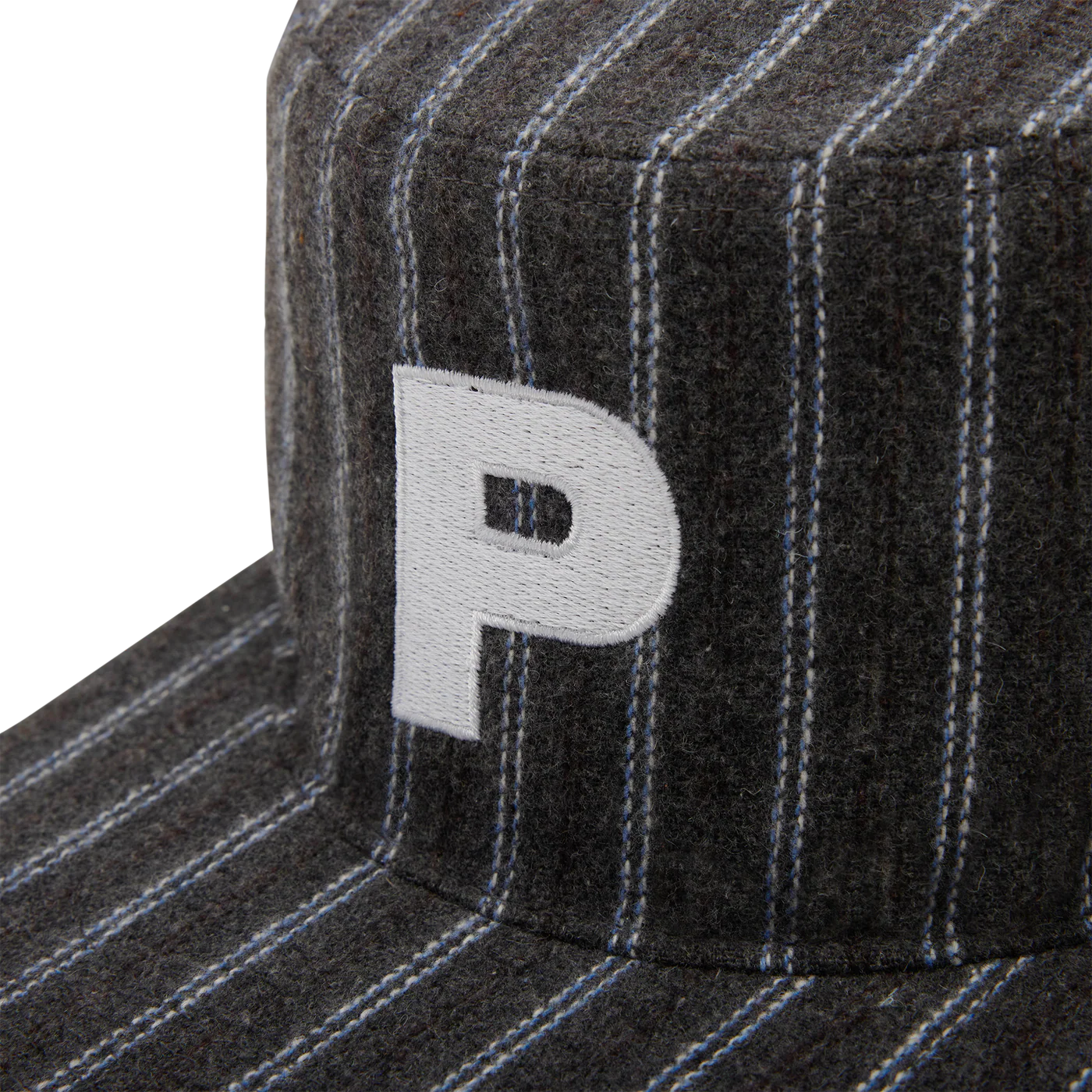 👑🐂 Pointless Journey 常田大希 - STRIPE PILLBOX CAP– CHARCOAL ♪︎ - 【長期預購-6月下旬】