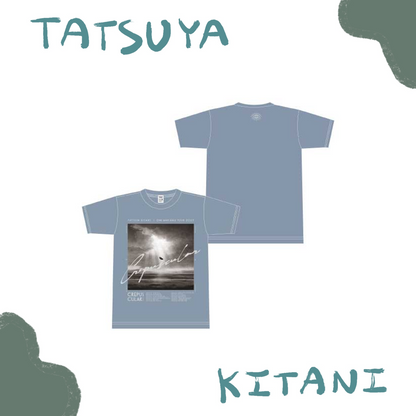 🎸 Kitani Tatsuya - CREPUSCULAR - T-Shirt 藍 ♪︎