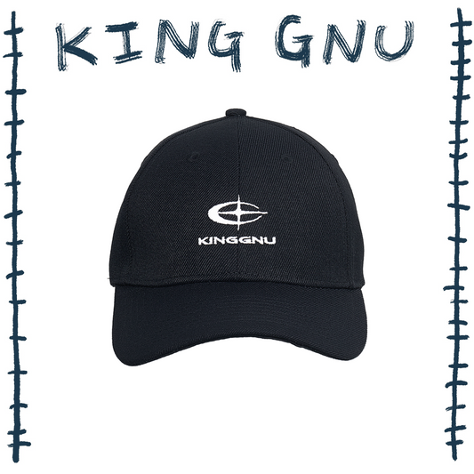 👑🐂 King Gnu - CEN+RAL Tour 2026 - C+ 徽章帽 (BLACK) ♪︎