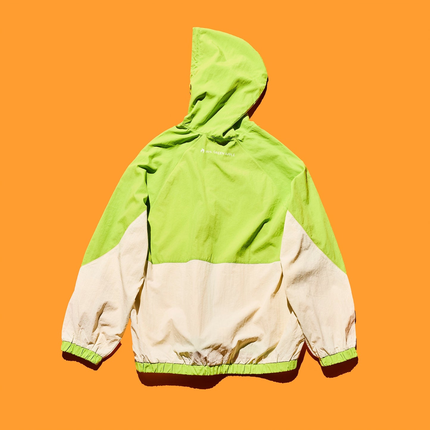 🍏 Mrs. GREEN APPLE - ≪ゼンジン未到とイ/ミュータブル〜間奏編〜≫ - MGA 尼龍連帽外套 ♪︎ - 【長期預購-10月下旬】