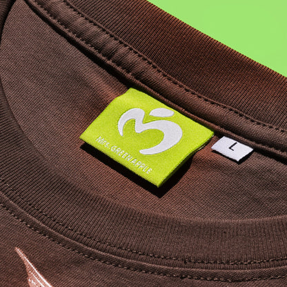 🍏 Mrs. GREEN APPLE - ≪ゼンジン未到とイ/ミュータブル〜間奏編〜≫ - IM/MUTABLE T-Shirt / Brown ♪︎ - 【長期預購-10月下旬】