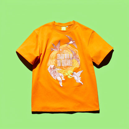 🍏 Mrs. GREEN APPLE - ≪ゼンジン未到とイ/ミュータブル〜間奏編〜≫ - IM/MUTABLE T-Shirt / Orange ♪︎ - 【長期預購-10月下旬】