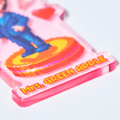 🍏 Mrs. GREEN APPLE - ≪ゼンジン未到とイ/ミュータブル〜間奏編〜≫ - IM/MUTABLE 像素風鑰匙圈組 ♪︎ - 【長期預購-10月下旬】