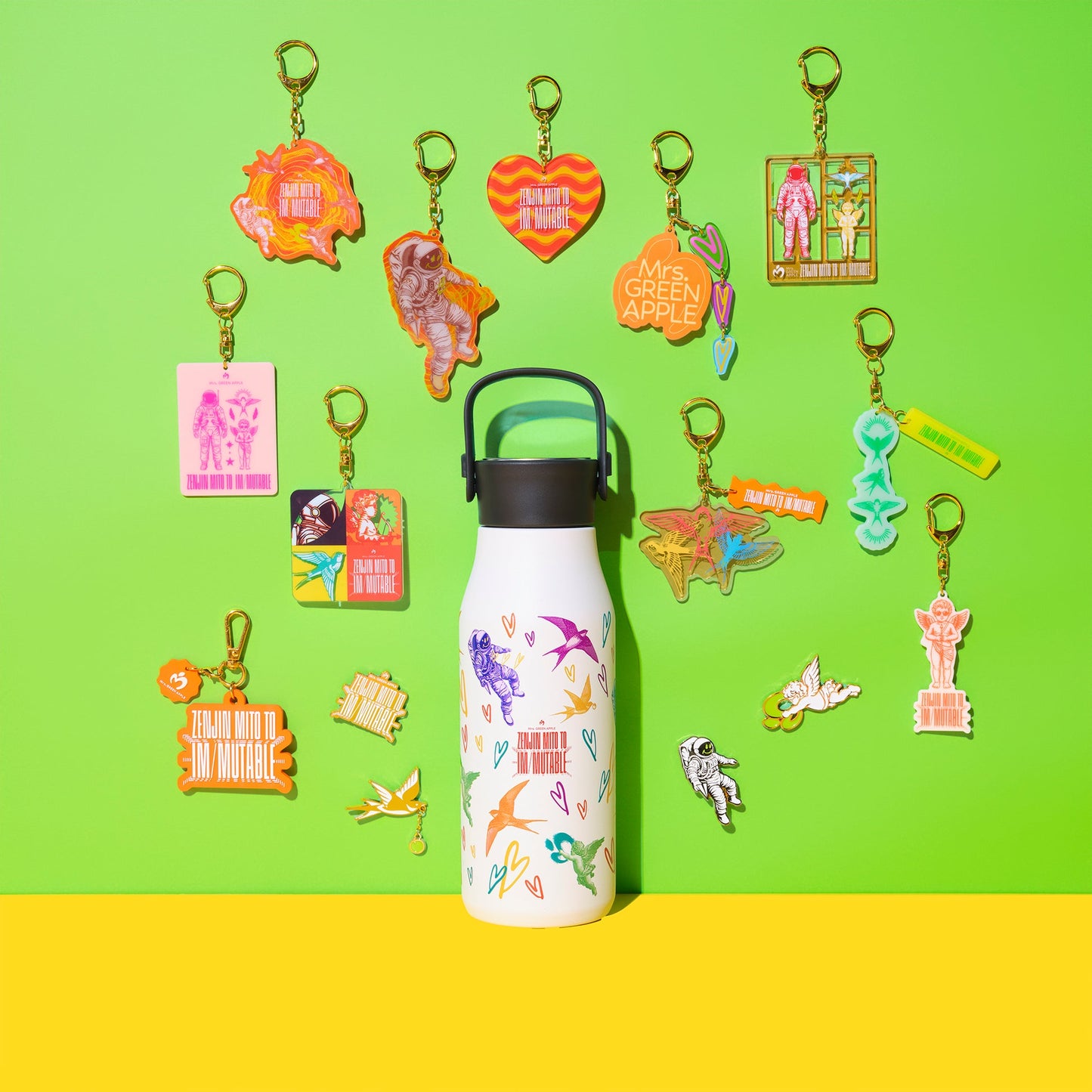 🍏 Mrs. GREEN APPLE - ≪ゼンジン未到とイ/ミュータブル〜間奏編〜≫ - MGA Random Items “IM/MUTABLE” ♪︎ - 【長期預購-10月下旬】