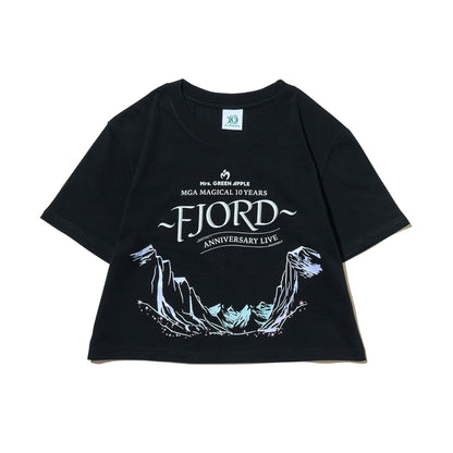 🍏 Mrs. GREEN APPLE - FJORD - LOGO短袖上衣(黑色/白色) ♪︎ - 【長期預購-10月上旬】