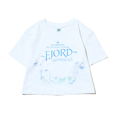 🍏 Mrs. GREEN APPLE - FJORD - LOGO短袖上衣(黑色/白色) ♪︎ - 【長期預購-10月上旬】