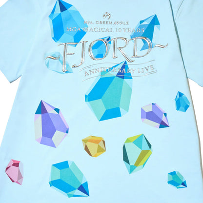 🍏 Mrs. GREEN APPLE - FJORD - 水晶短袖上衣 ♪︎ - 【長期預購-10月上旬】