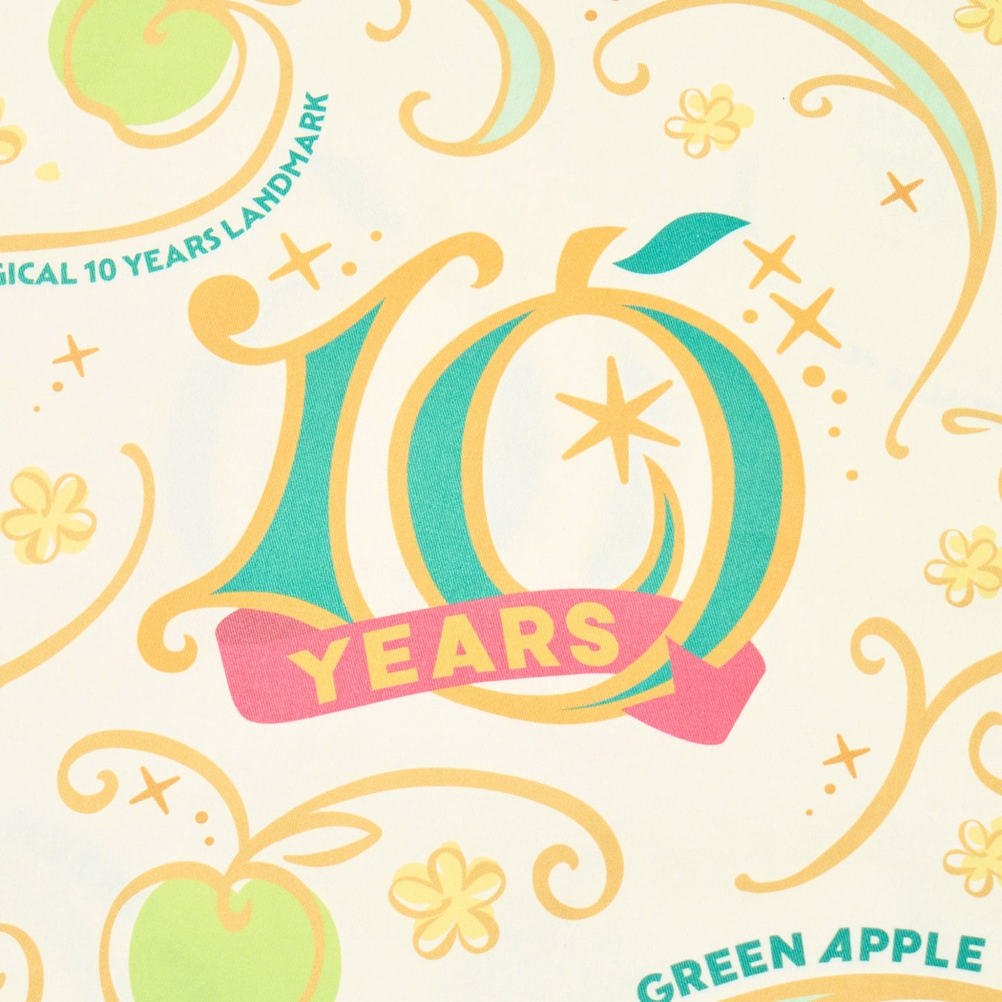 🍏 Mrs. GREEN APPLE - MAGICAL 10 YEARS LANDMARK - 托特包 / 白色 ♪︎ - 【中期預購-12月中旬】
