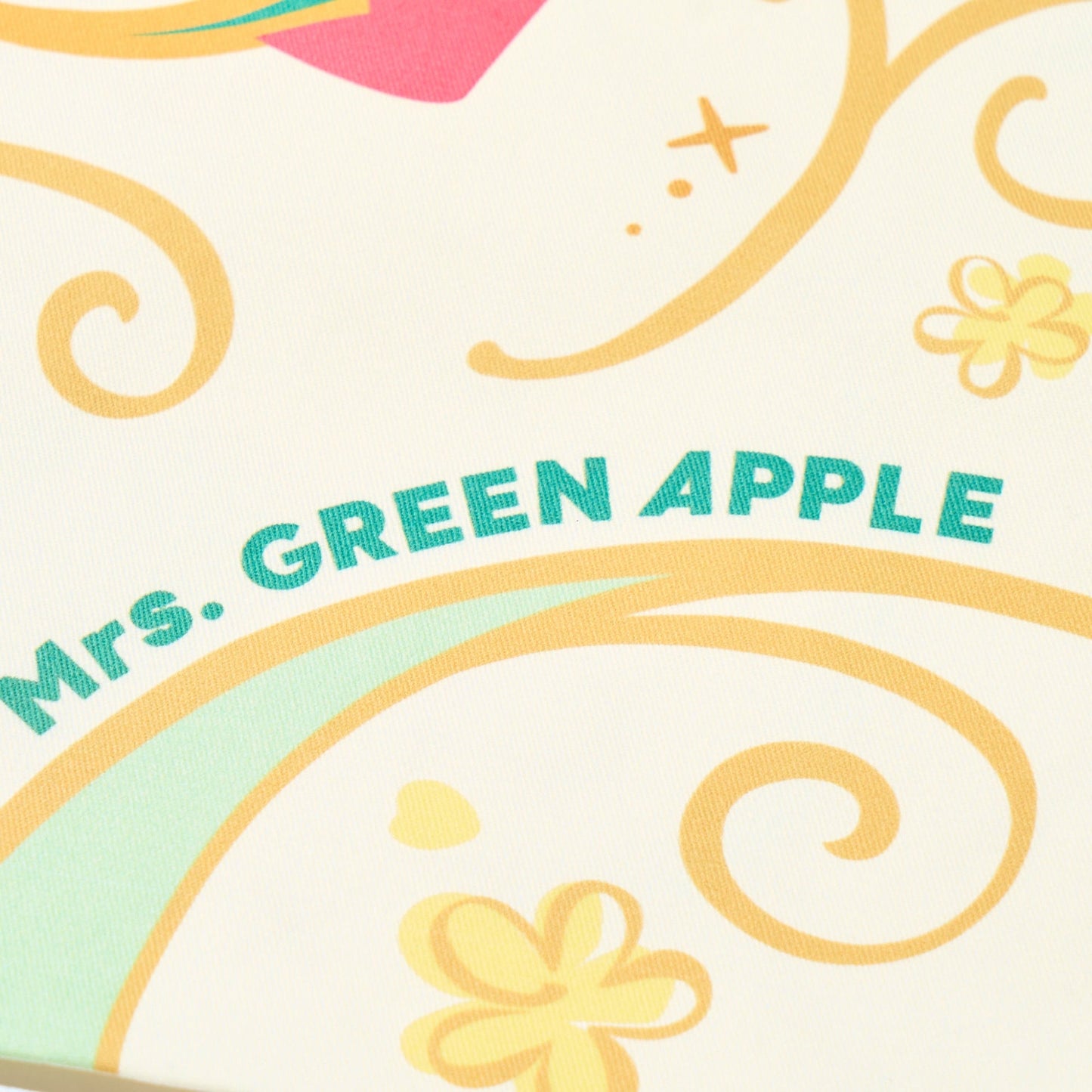 🍏 Mrs. GREEN APPLE - MAGICAL 10 YEARS LANDMARK - 托特包 / 白色 ♪︎ - 【中期預購-12月中旬】
