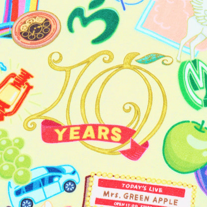 🍏 Mrs. GREEN APPLE - MAGICAL 10 YEARS LANDMARK - 迷你毛巾 / A ♪︎ - 【中期預購-12月中旬】