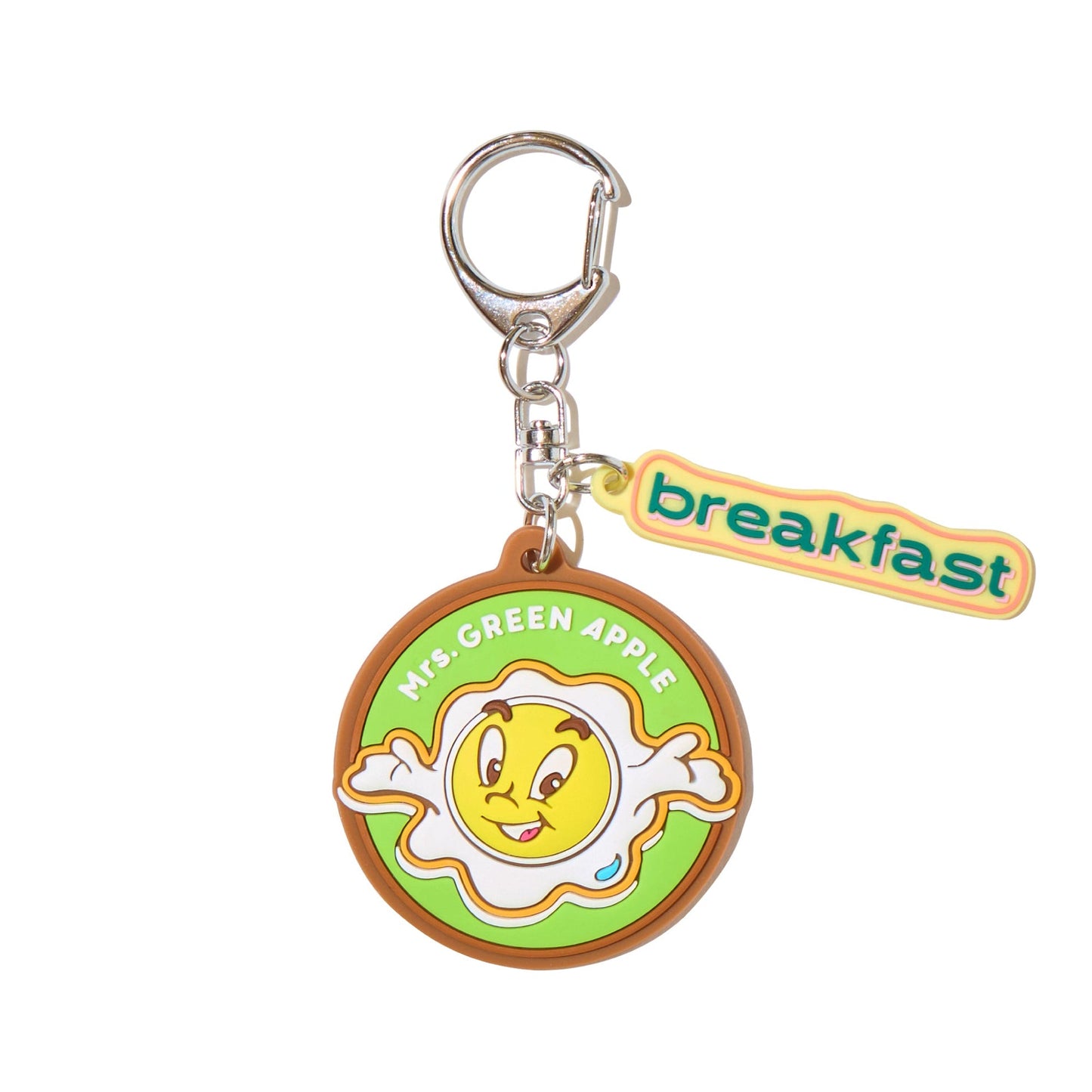🍏 Mrs. GREEN APPLE - MAGICAL 10 YEARS LANDMARK - 「breakfast」橡膠鑰匙圈 / A ♪︎ - 【中期預購-12月中旬】