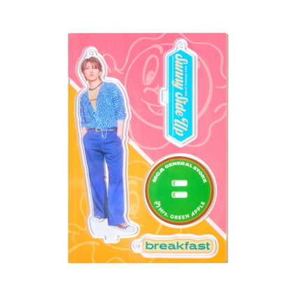 🍏 Mrs. GREEN APPLE - MAGICAL 10 YEARS LANDMARK - 「breakfast」 壓克力立牌鑰匙圈 (3件組) ♪︎ - 【中期預購-12月中旬】