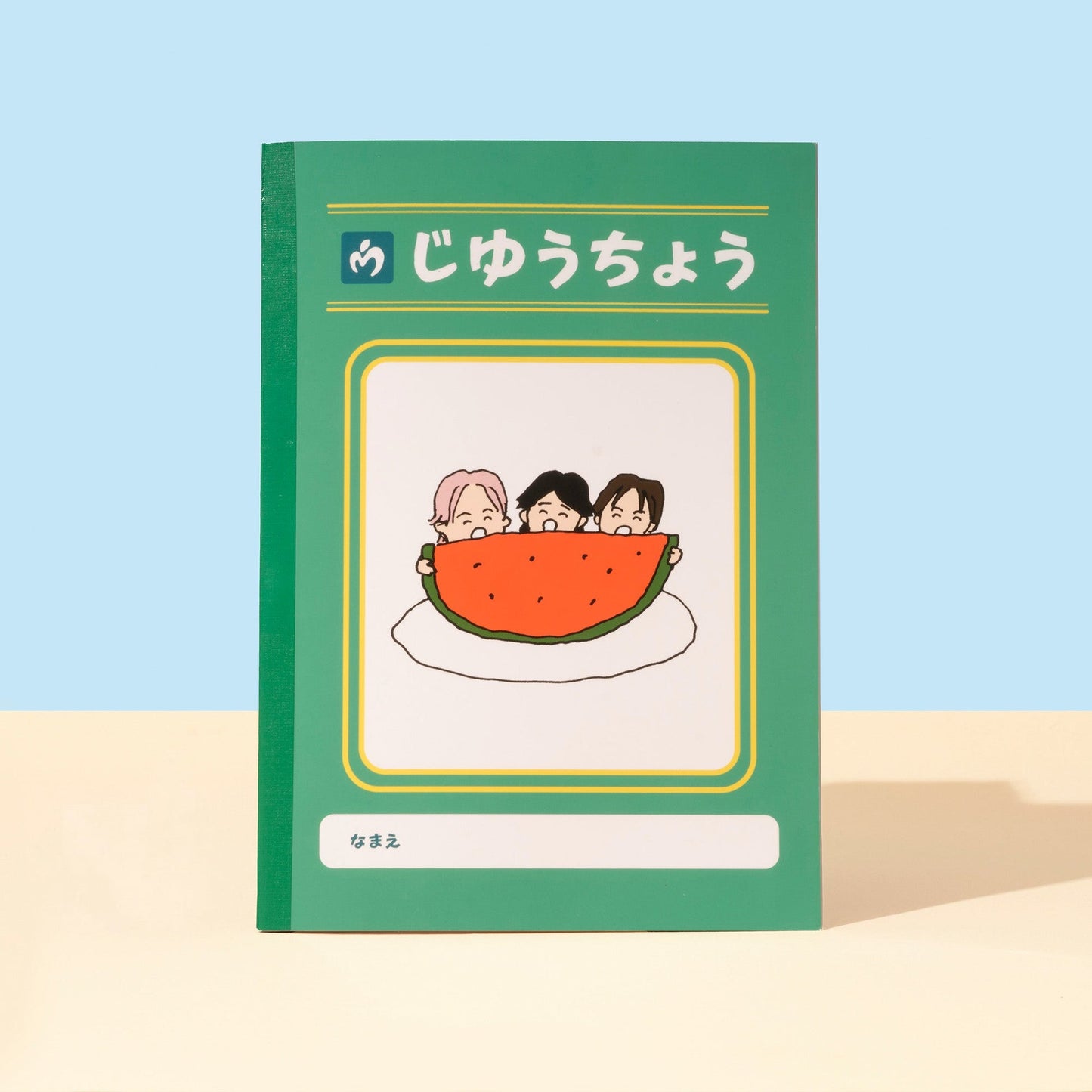 🍏 Mrs. GREEN APPLE - Mrs.的夏日周邊 - 空白筆記本 ♪︎ - 【長期預購-9月上旬】