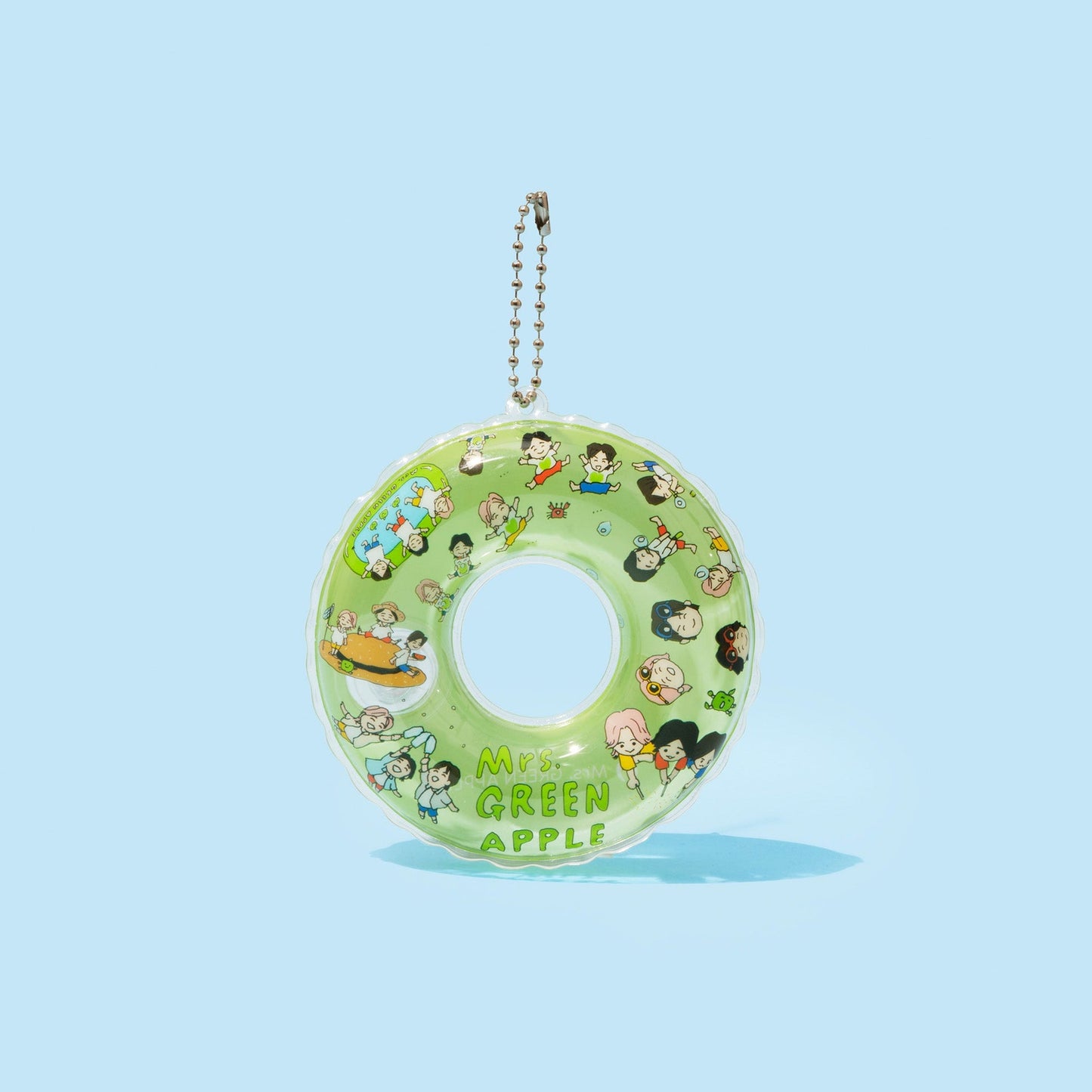 🍏 Mrs. GREEN APPLE - Mrs.的夏日周邊 - 游泳圈鑰匙圈 ♪︎ - 【長期預購-9月上旬】