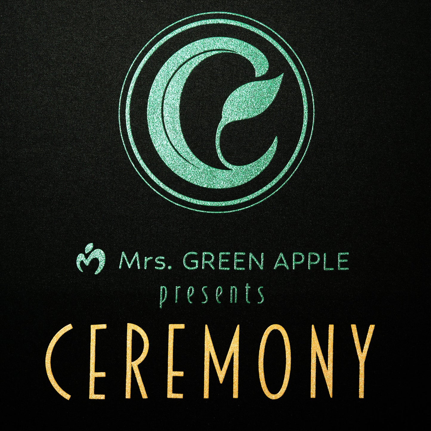 🍏 Mrs. GREEN APPLE - 『CEREMONY』 2026 - T-Shirt / Black ♪︎ - 【長期預購-9月上旬】