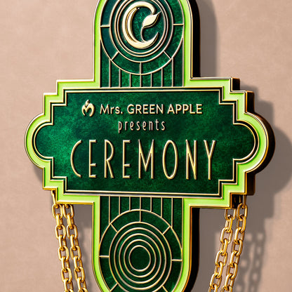 🍏 Mrs. GREEN APPLE - 『CEREMONY』 2026 - 胸針 ♪︎ - 【長期預購-9月上旬】