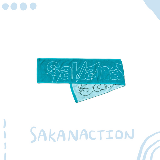 🐟 sakanaction - LIVE at SGC HALL ARIAKE - OUBLE SIDED MUFFLER TOWEL ♪︎ - 【長期預購-7月中旬】