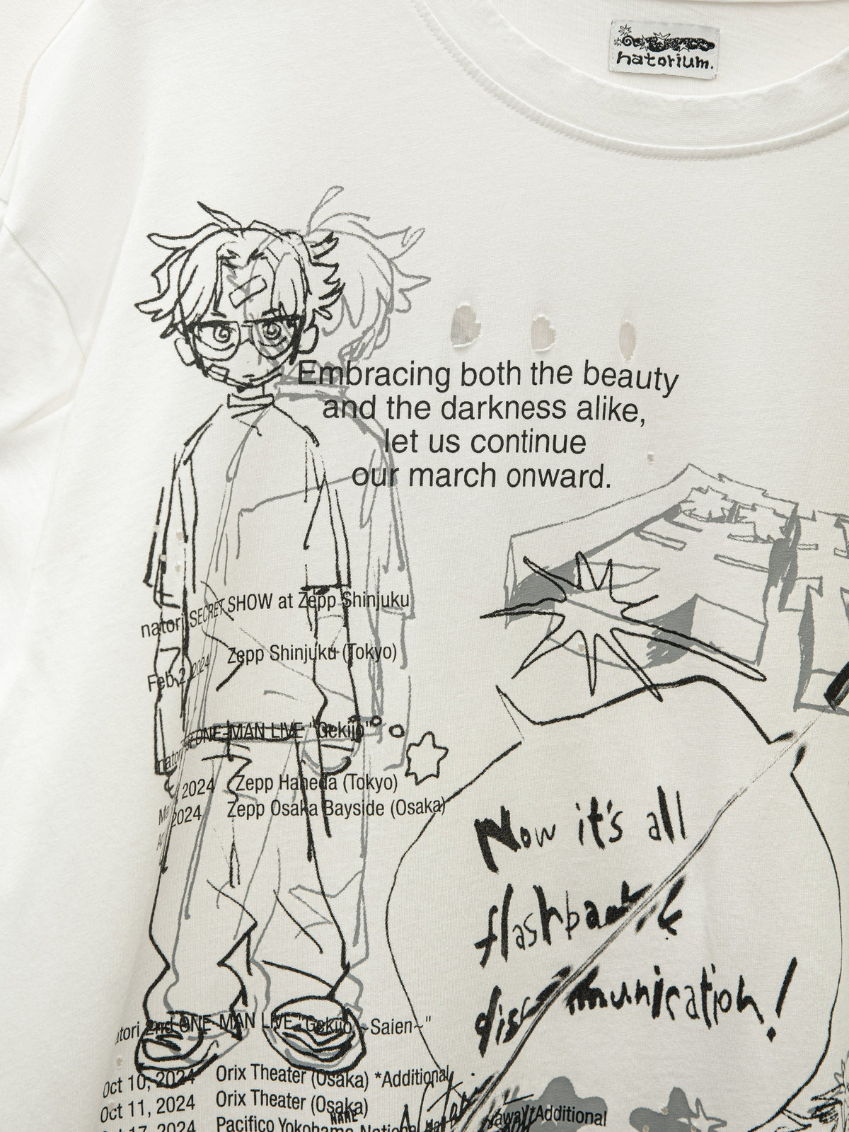 🎧 natori - natorium-archive Layered long T-shirt ♪︎ - 【長期預購-202603】