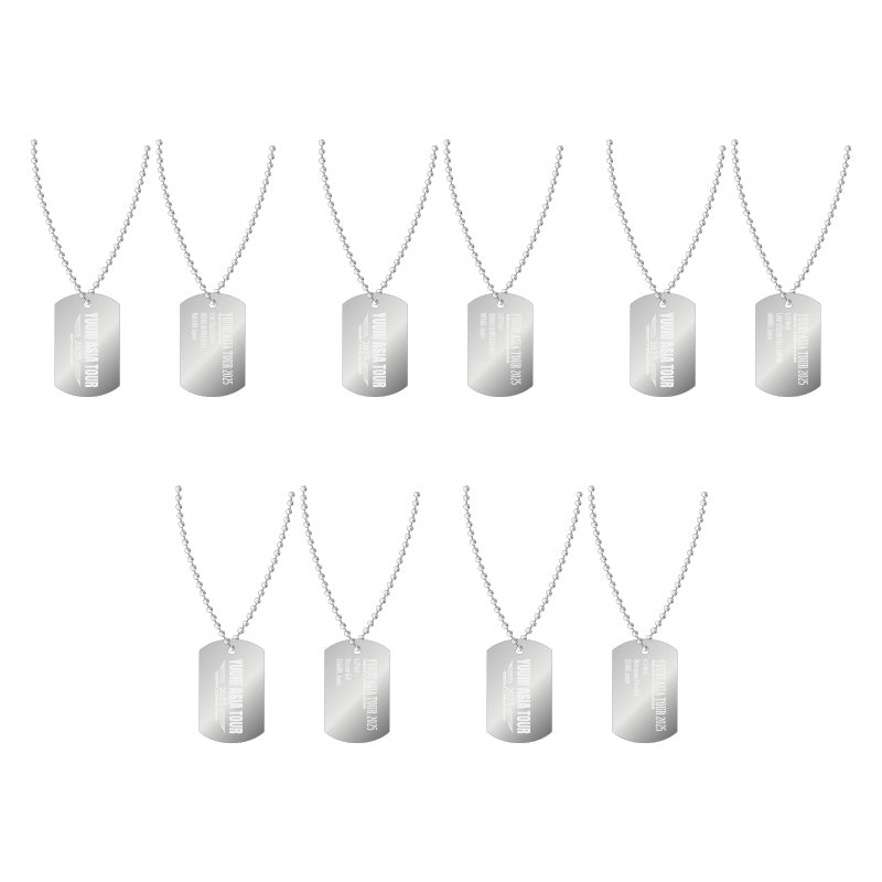 🌪️ 優里 - Dog Tag Necklace Vol.2 ♪︎