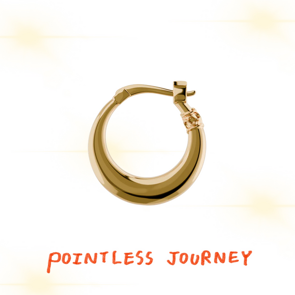👑🐂 Pointless Journey 常田大希- PJ耳環– 金色♪︎ - 【長期預購