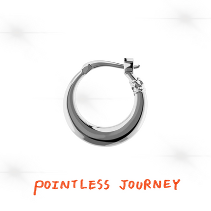 👑🐂 Pointless Journey 常田大希 - PJ耳環– 銀色 ♪︎ - 【長期預購-2026/01】