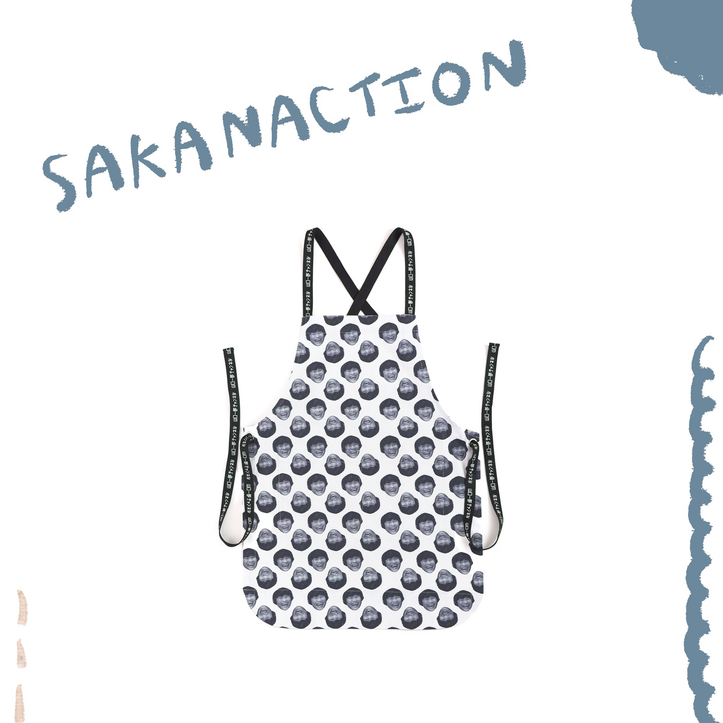 🐟 sakanaction - 山口一郎 - 花壓圍裙(FACE) ♪︎