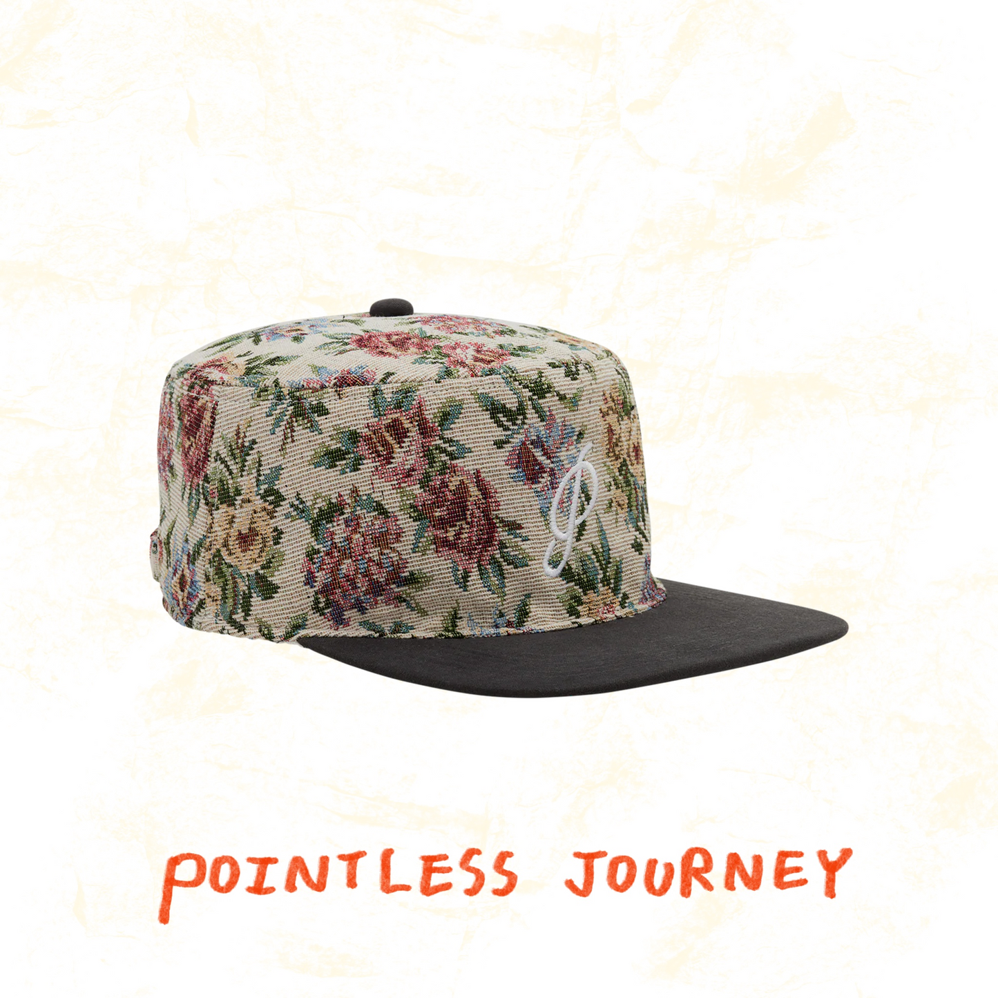 👑🐂 Pointless Journey 常田大希 - FLOWER PILLBOX CAP– IVORY ♪︎ - 【長期預購-6月下旬】