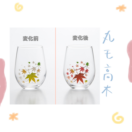 丸モ高木 - 紅葉 - 冷感 FREE GLASS ♪︎