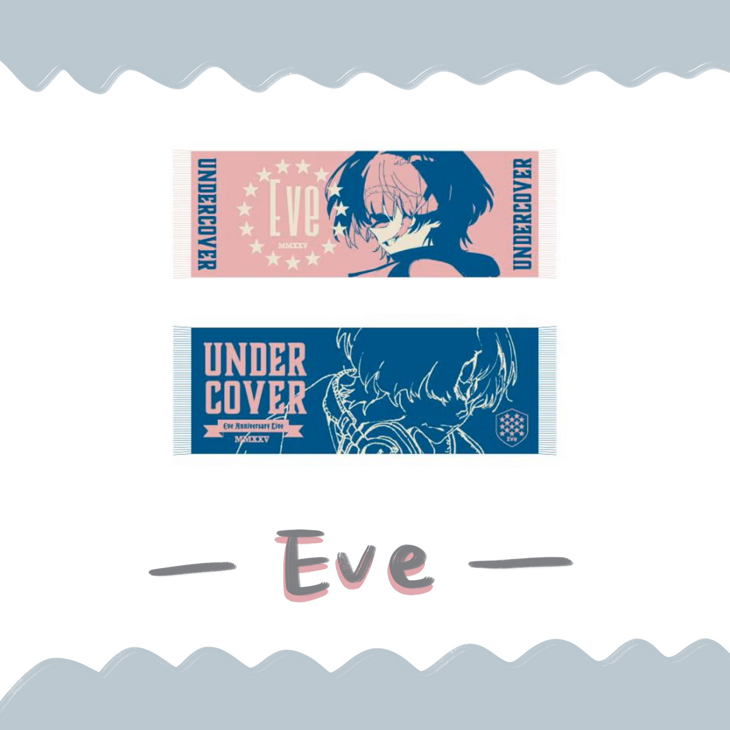 🎮 Eve - Eve Anniversary Live「UNDERCOVER」 - 流蘇毛巾 ♪︎