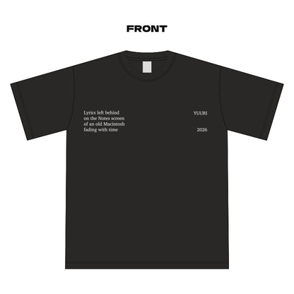 🌪️ 優里 - Fes 2026 - T-shirt April 5(Sumi) ♪︎