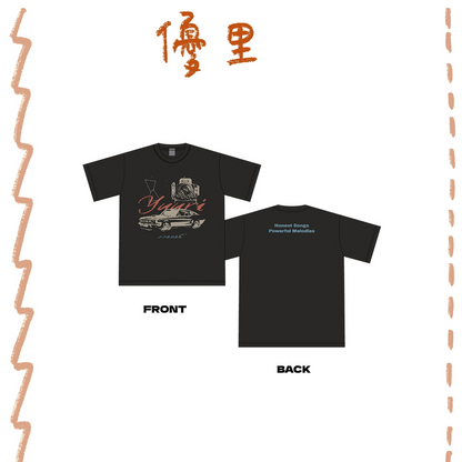 🌪️ 優里 - Fes 2026 - T-shirt July 18 (Sumi) ♪︎