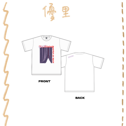 🌪️ 優里 - Fes 2026 - T-shirt May 17(White) ♪︎