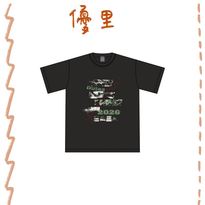 🌪️ 優里 - Fes 2026 - T-shirt May 4(Sumi) ♪︎