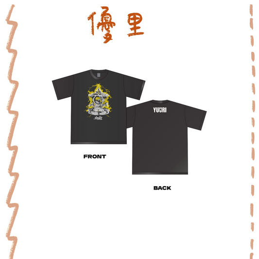 🌪️ 優里 - Fes 2026 - T-shirt Vol.1(Vintage Black) ♪︎